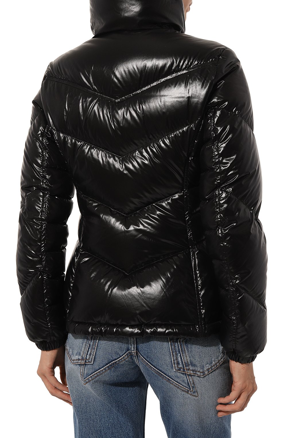 Пуховик gast MONCLER черного цвета по цене 154000 руб., арт. 1A000-80-5963V, фото 4 Пуховик gast MONCLER, арт. 1A000-80-5963V, фото 4