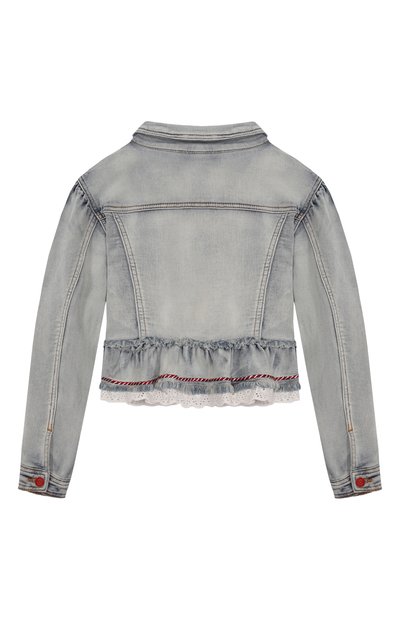 Джинсовая куртка MONNALISA, арт. 19E104NP, фото 2