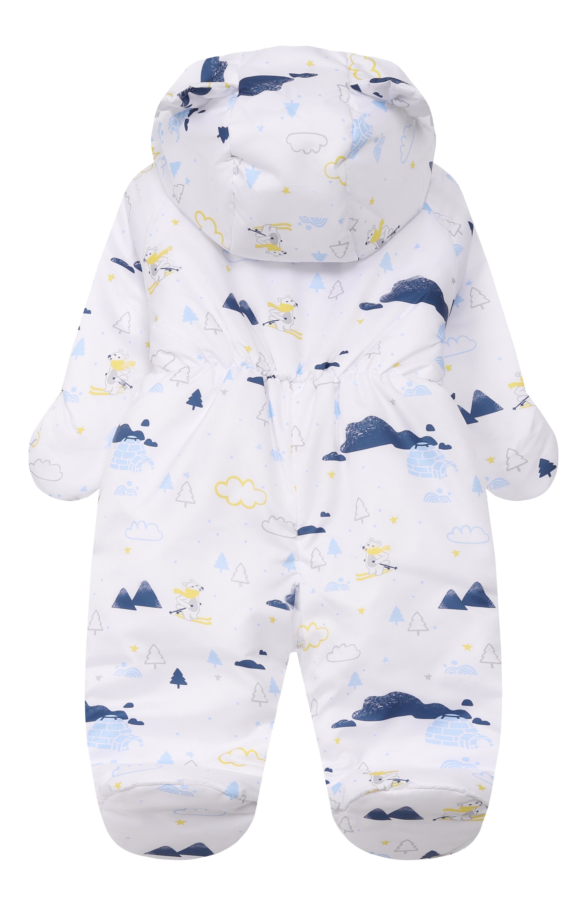 Пуховый комплект на выписку северный мишка CHEPE, арт. 391015, фото 3