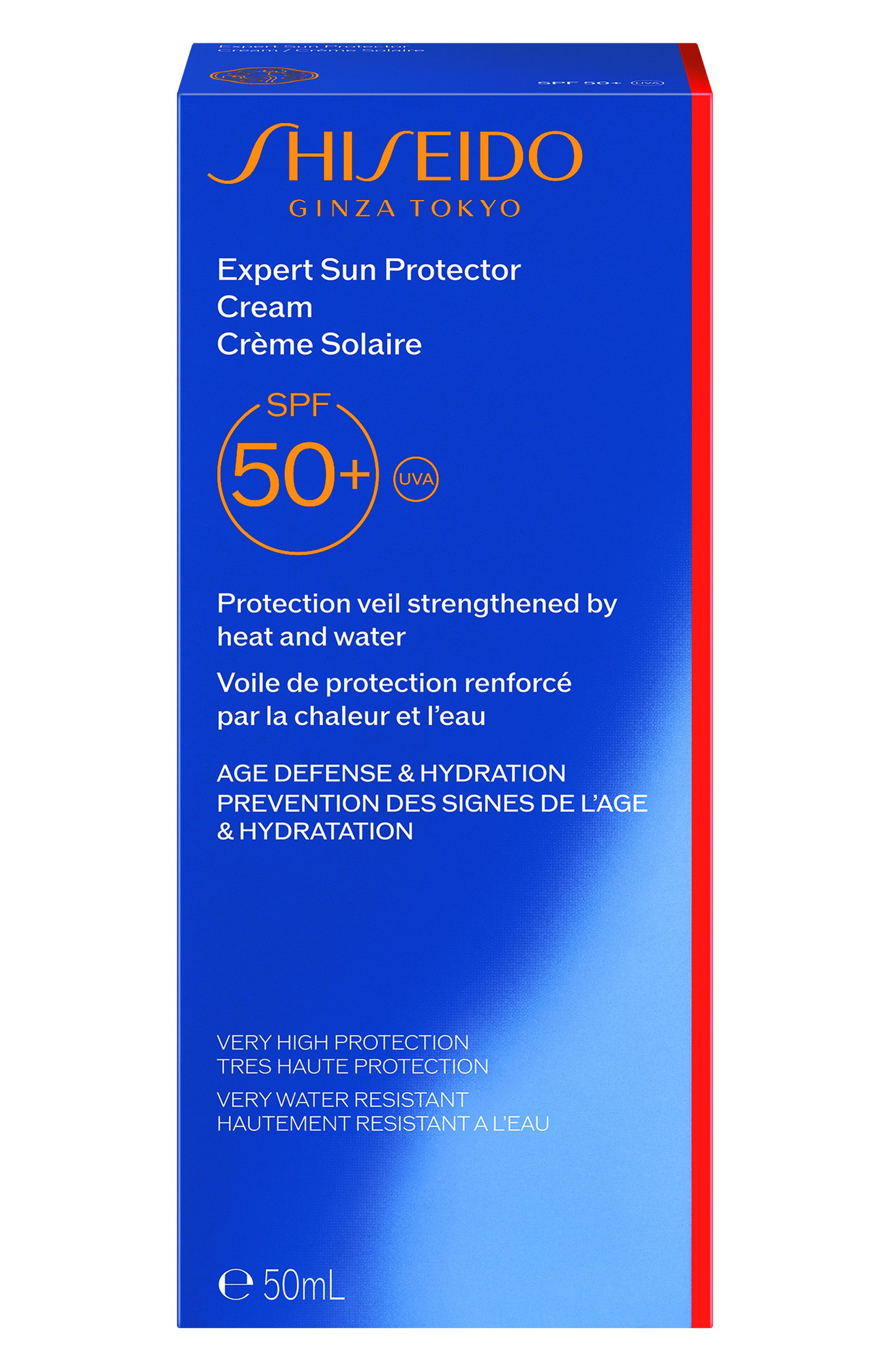 Солнцезащитный крем для лица spf 50+ expert sun (50ml) SHISEIDO, арт. 21234SH, фото 5