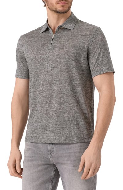 Льняное поло FEDELI, арт. 8UE00242, фото 3