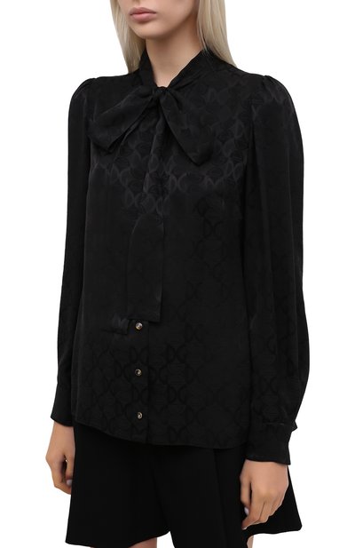 Шелковая блузка DOLCE & GABBANA, арт. F5N80T/FJ1IC, фото 3