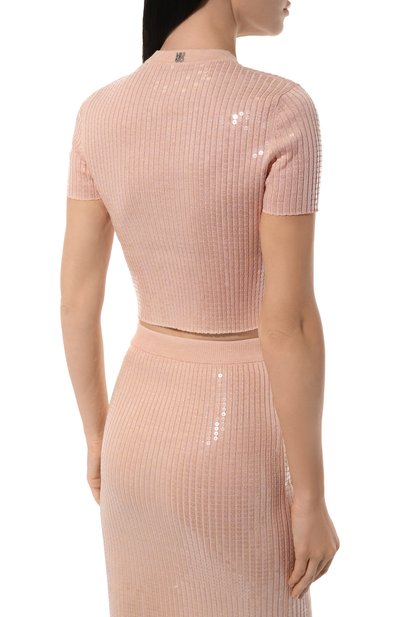 Топ с отделкой пайетками HUGO, арт. 50532160, фото 4