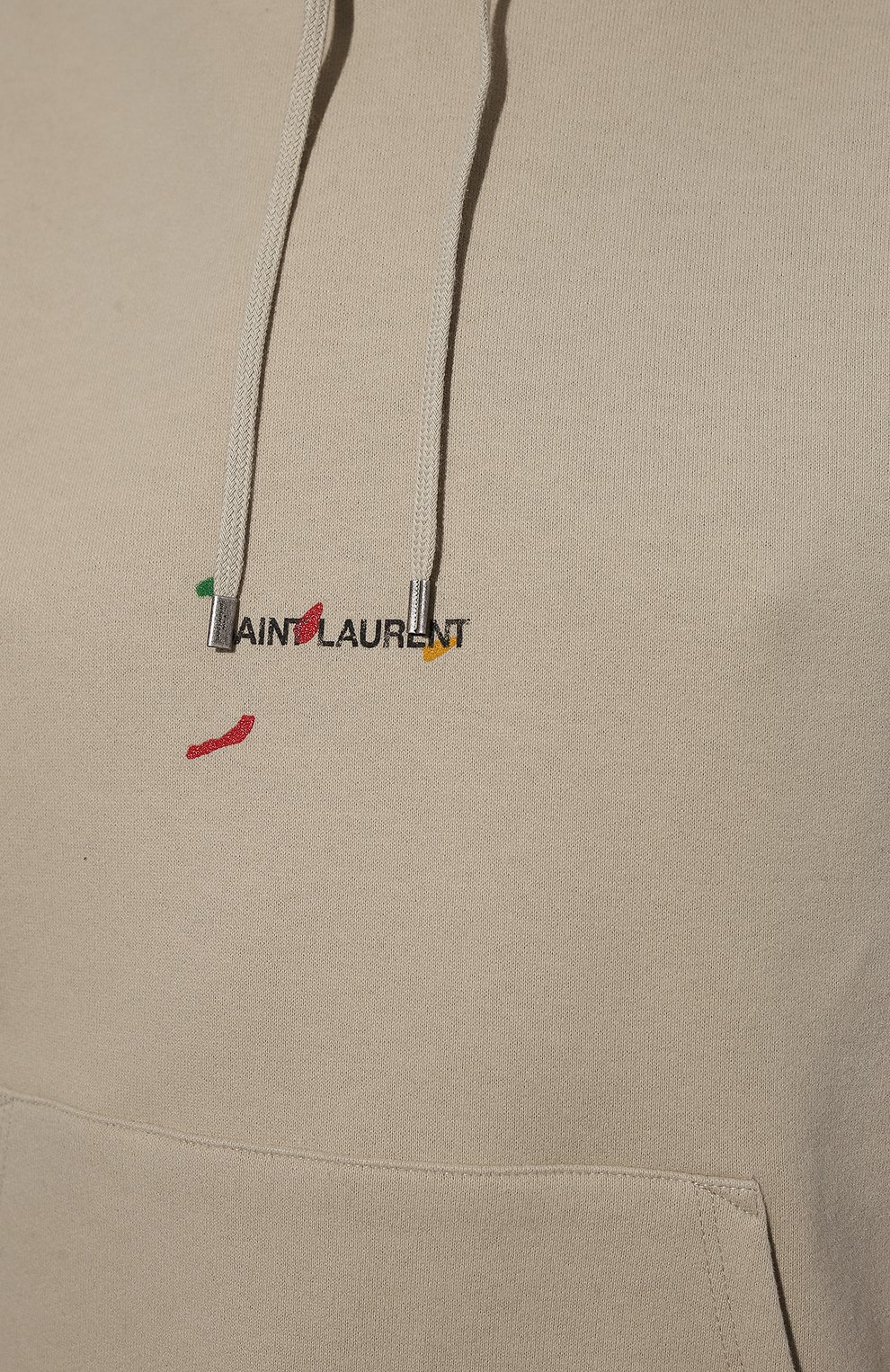 Хлопковое худи SAINT LAURENT, арт. 690337/Y36QQ, фото 5