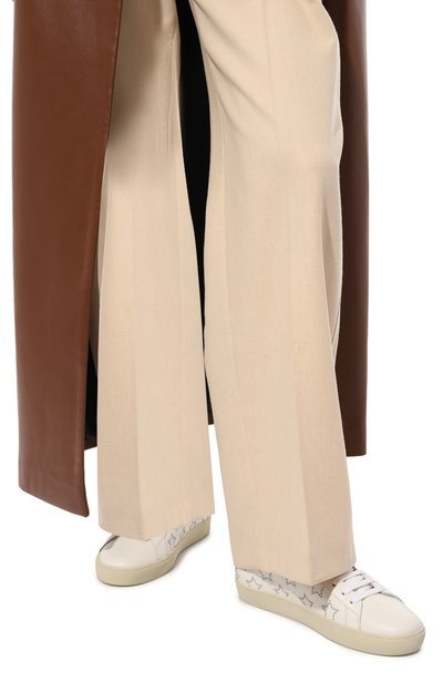 Кожаные кеды court classic sl/06 SAINT LAURENT белого цвета по цене 77950 руб., арт. 713616AAASW, фото 3 Кожаные кеды court classic sl/06 SAINT LAURENT, арт. 713616AAASW, фото 3