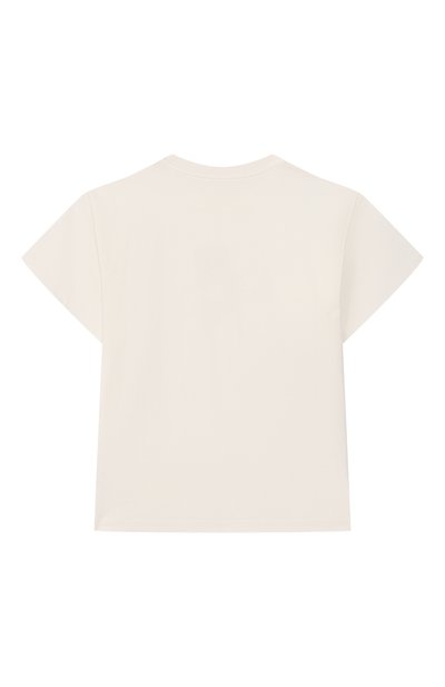 Хлопковая футболка MOSCHINO, арт. HYM03S/LFA07_001, фото 2