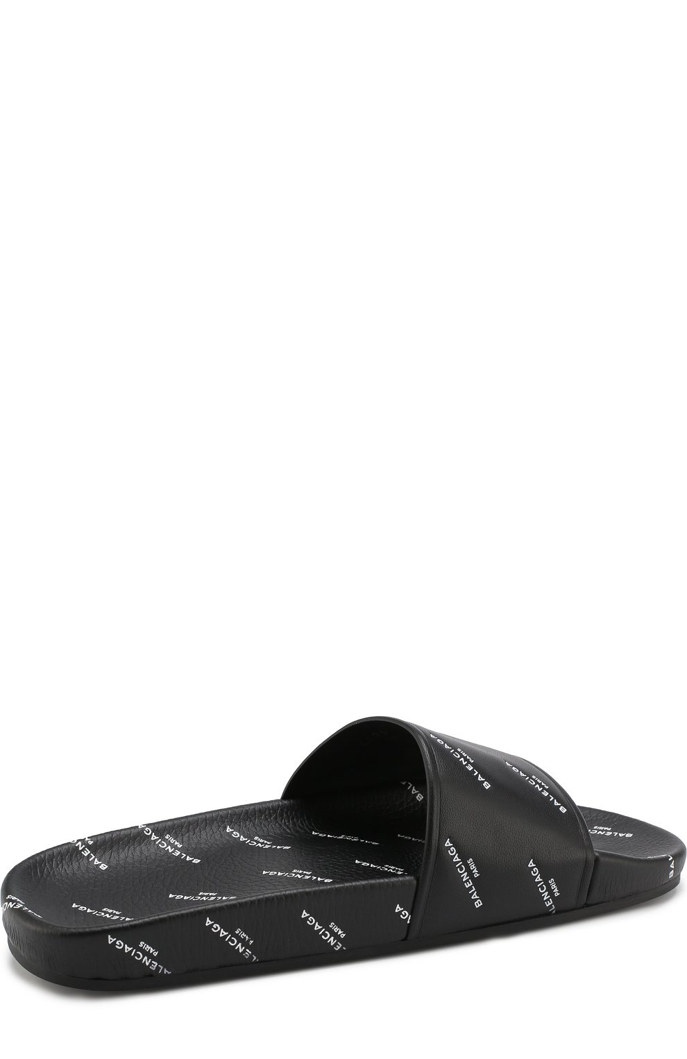 Кожаные шлепанцы pool с логотипом бренда BALENCIAGA, арт. 500576/WAL00, фото 4