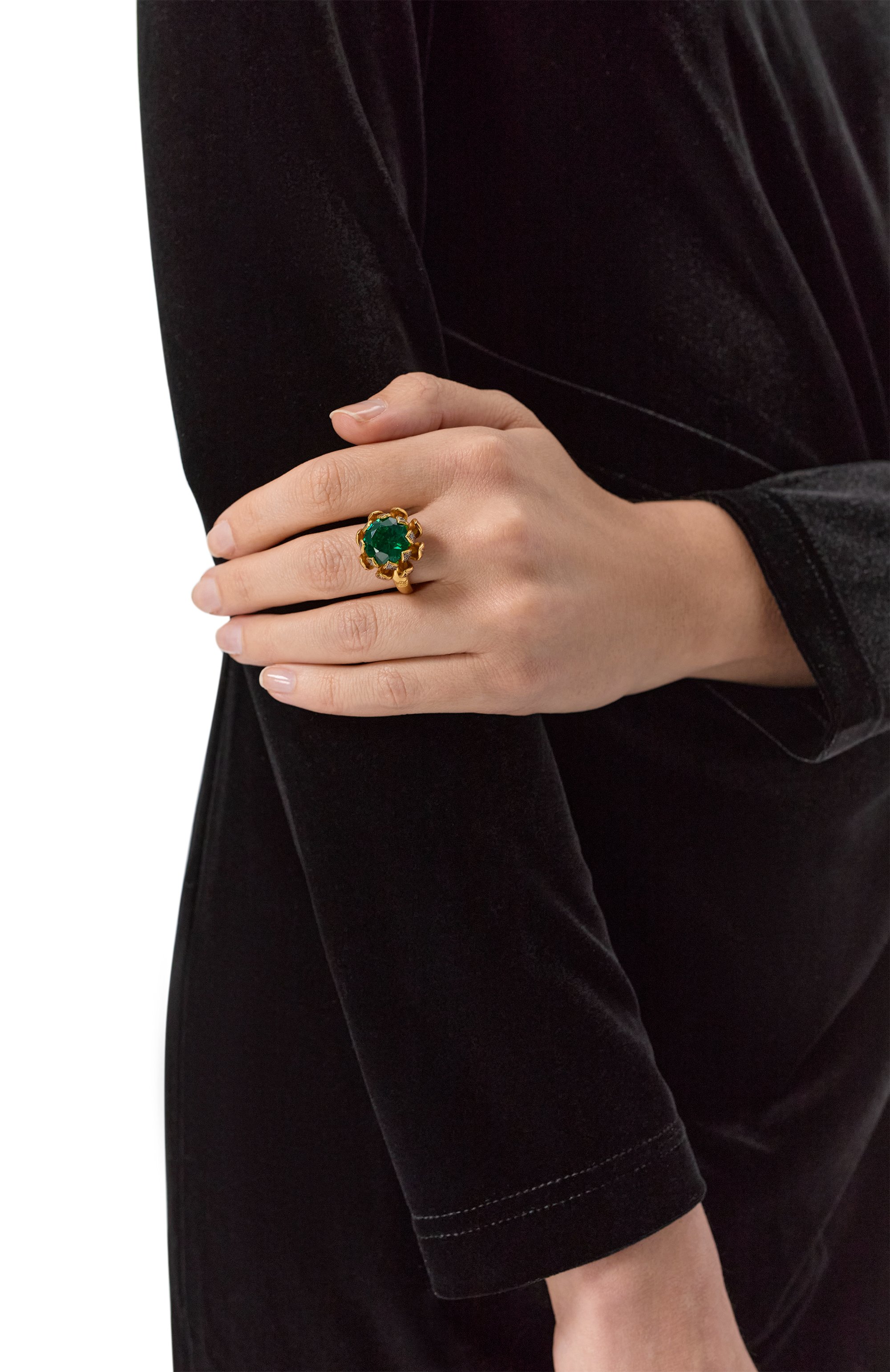 Кольцо lotus QUEENSBEE, арт. 102314, фото 2