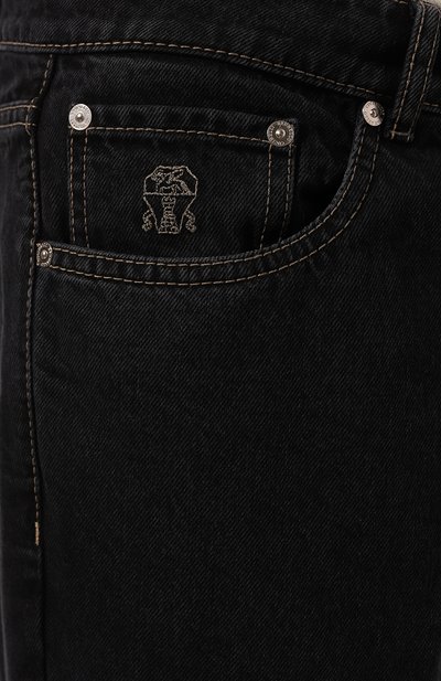 Джинсы traditional fit BRUNELLO CUCINELLI, арт. M240PD3210, фото 5