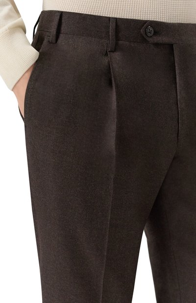 Шерстяные брюки CORNELIANI, арт. 265B03-2618581, фото 5