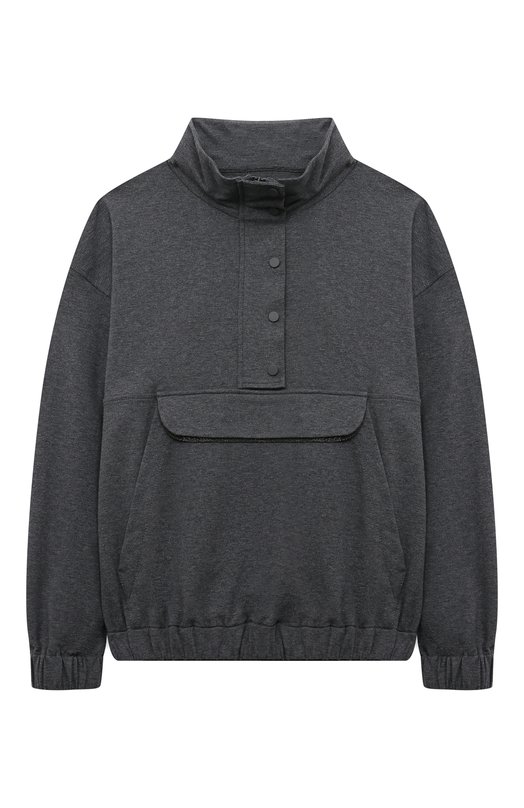 Хлопковая толстовка Brunello Cucinelli