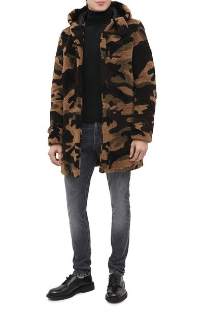 Шуба из овчины SAINT LAURENT, арт. 625115/Y7VC2, фото 2