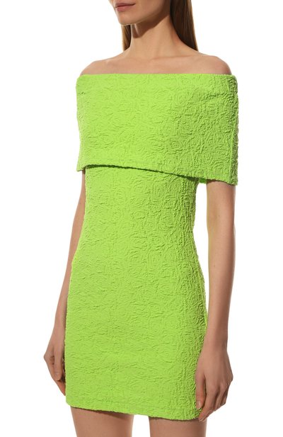 Хлопковое платье MSGM, арт. 3241MDA10 227102, фото 3