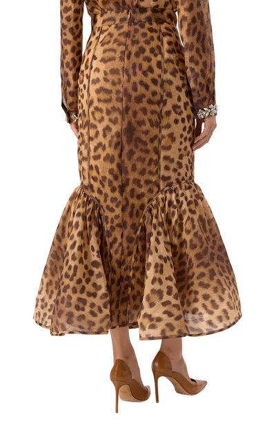 Юбка изо льна и шелка ZIMMERMANN, арт. 2343SR251, фото 4