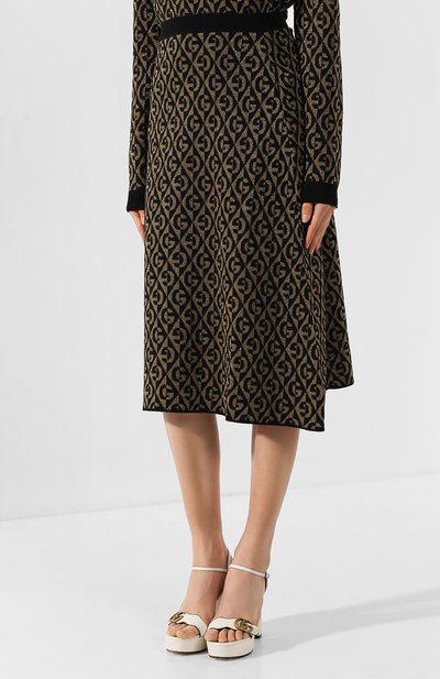 Шерстяная юбка GUCCI, арт. 595666/XKA00, фото 3