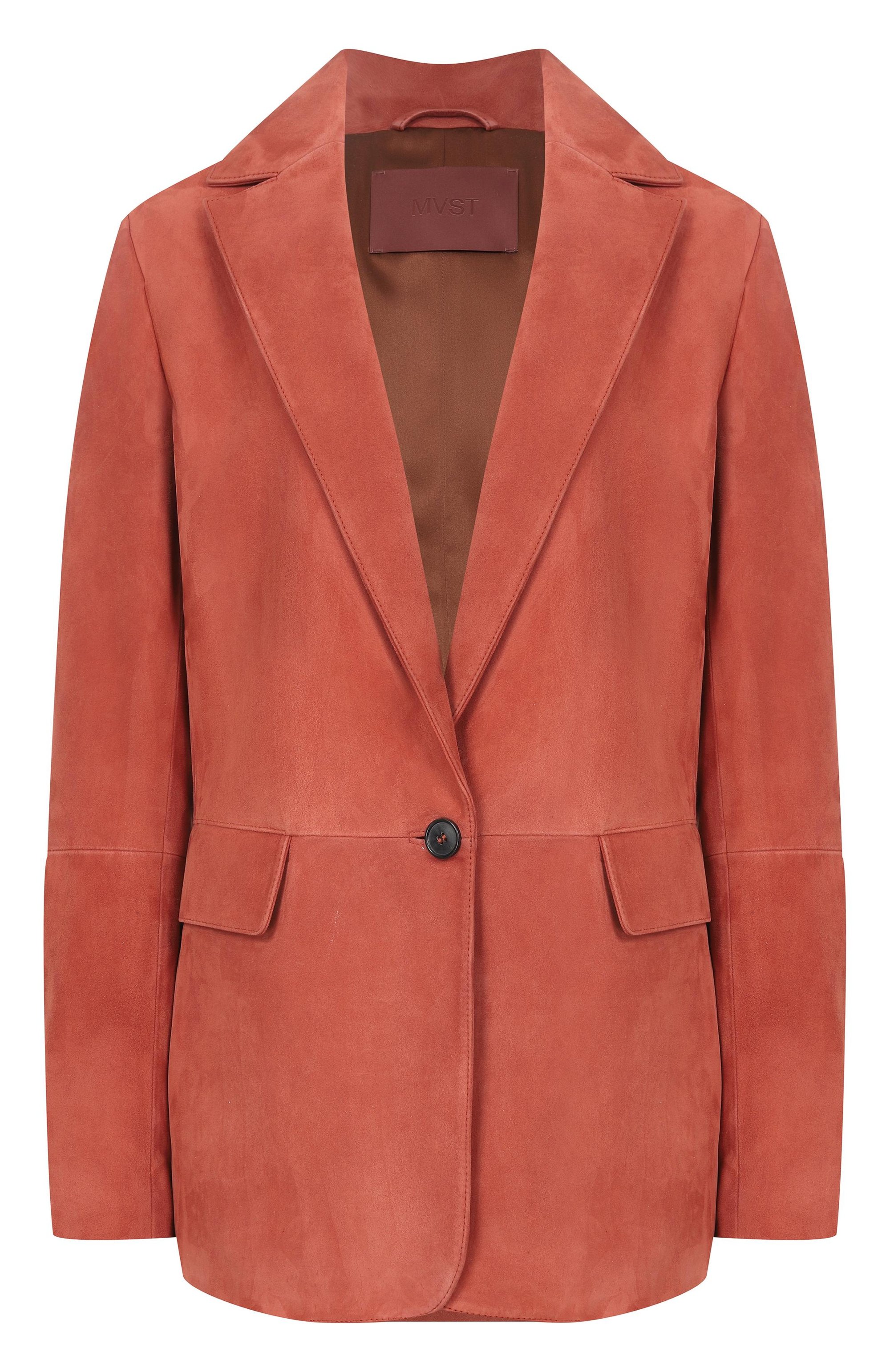 Замшевый жакет MVST, арт. M25.1PW.L011 BIG SIZE/METIS SUEDE 0.6 MM, фото 1