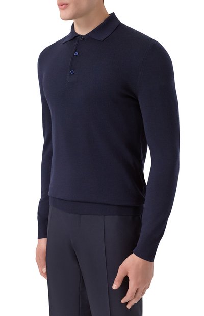 Шерстяное поло CANALI, арт. C0017/MK01149, фото 3