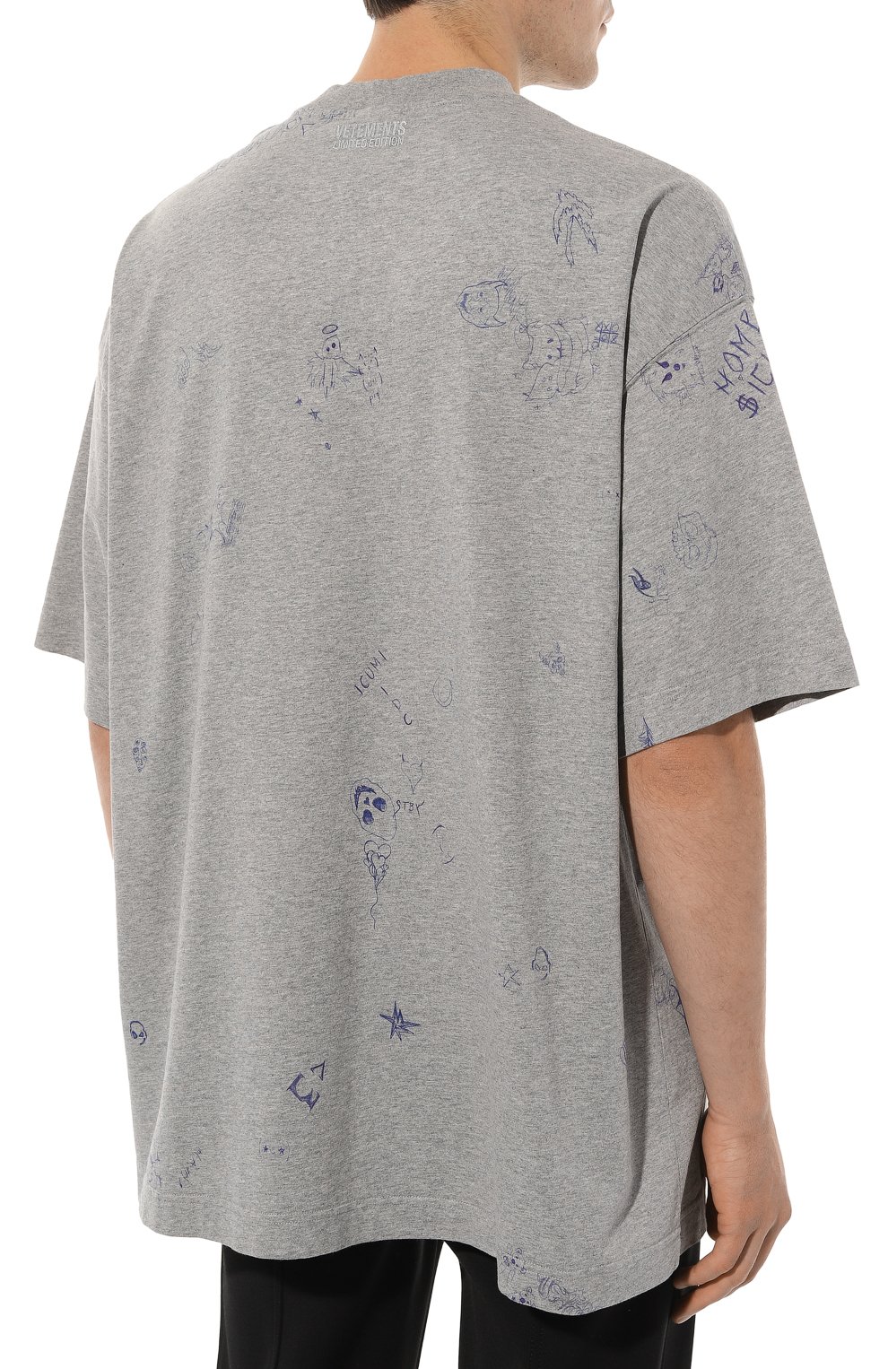 Хлопковая футболка VETEMENTS, арт. UE54TR320G, фото 7