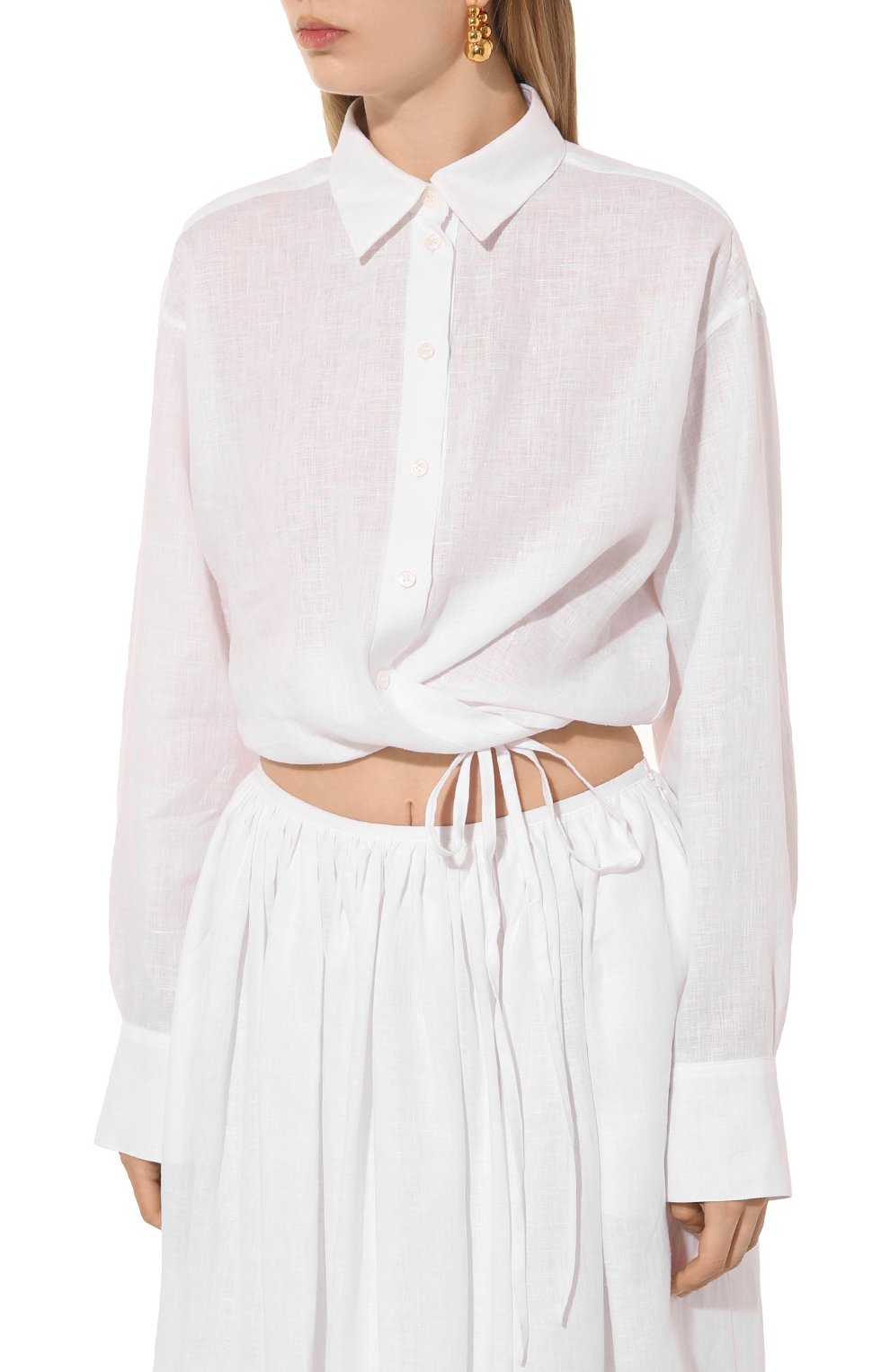 Льняная рубашка SASHAVERSE, арт. TP022/Linen/9102.100/SS24, фото 3