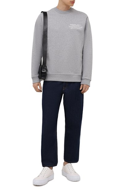 Хлопковый свитшот BURBERRY, арт. 8042752, фото 2