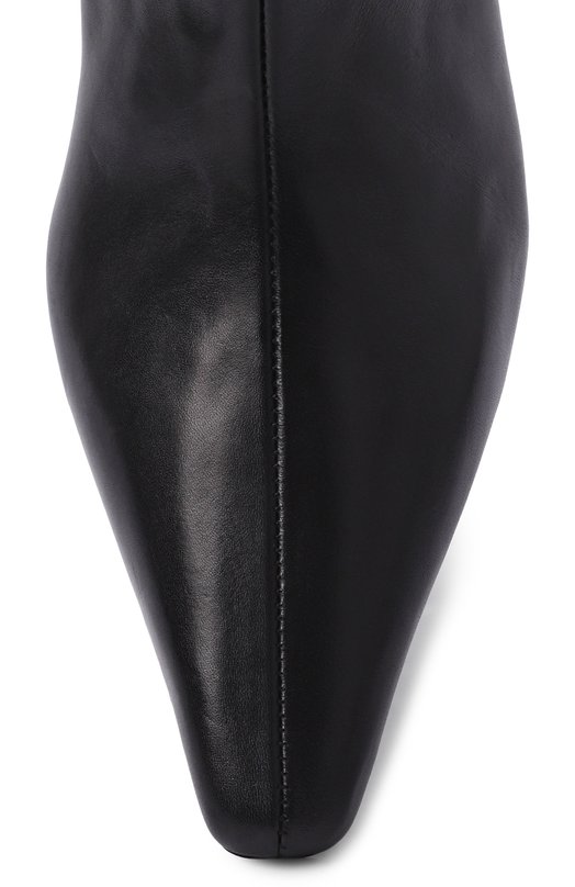 Кожаные сапоги Cave 60 Jude CAVE KNEE B00T/LEATHER Чёрный  CAVE KNEE B00T/LEATHER Фото 6