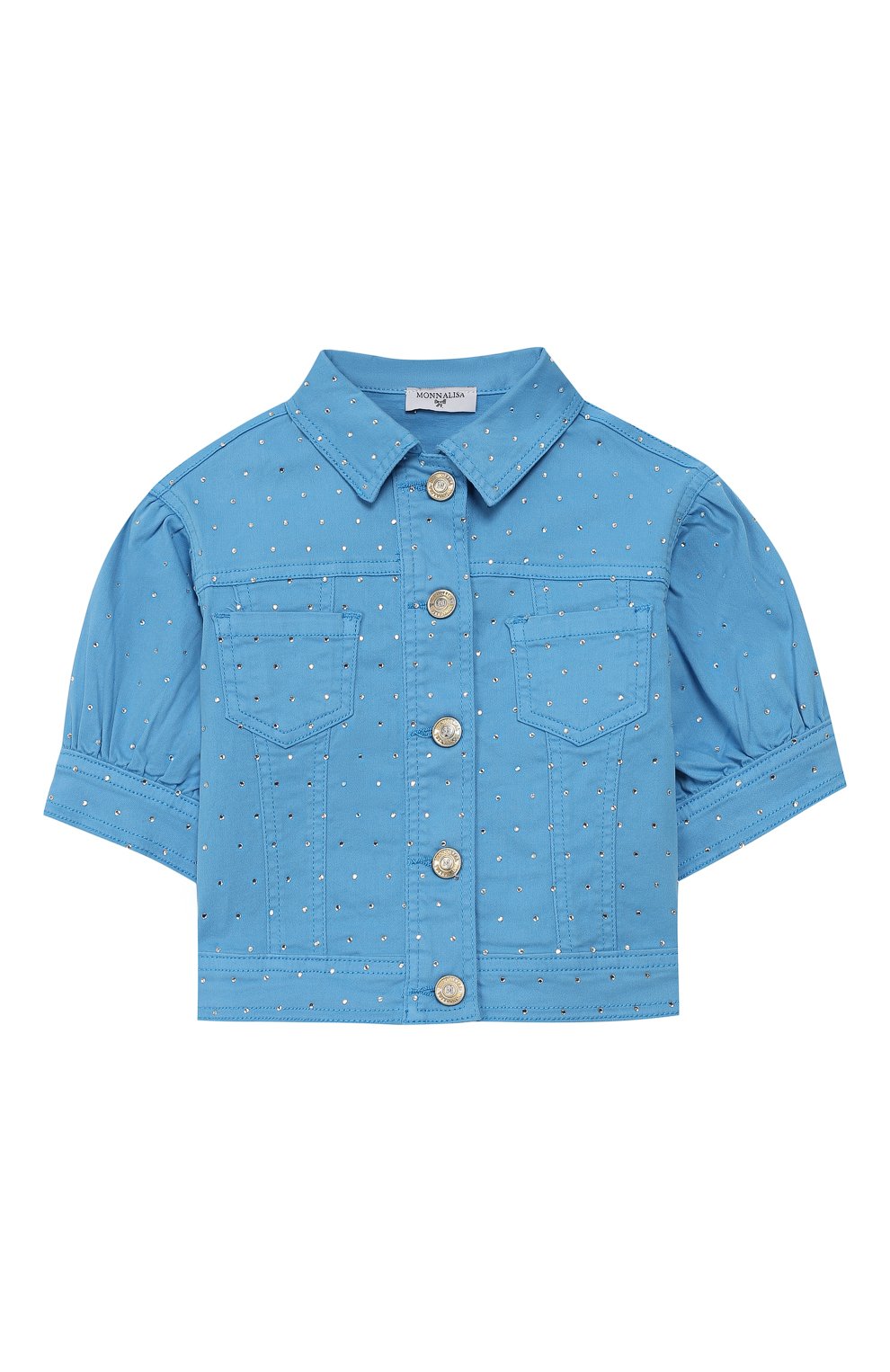 Джинсовая куртка MONNALISA, арт. 173107, фото 1