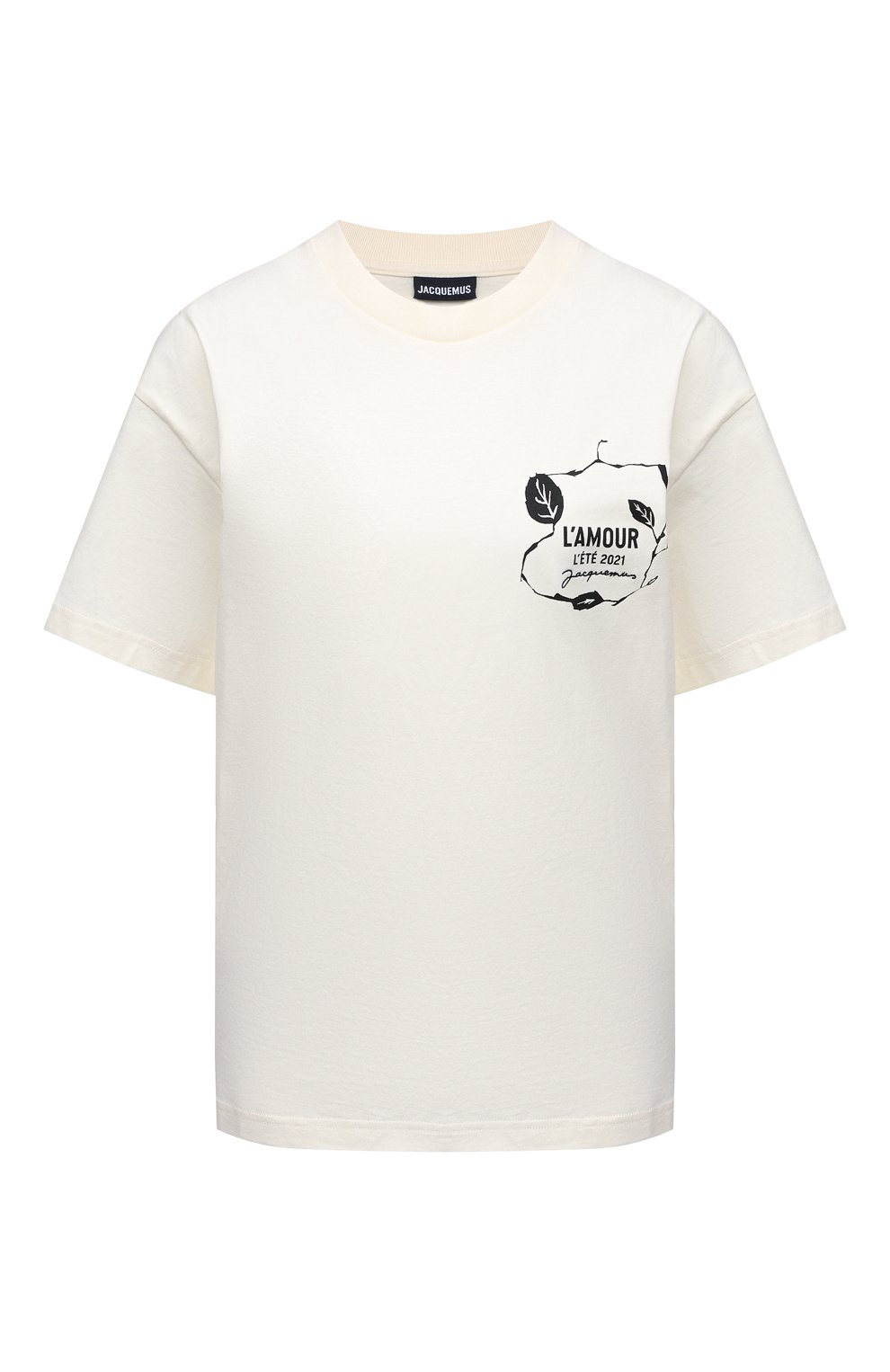 Хлопковая футболка JACQUEMUS, арт. 211JS15/22402G, фото 1