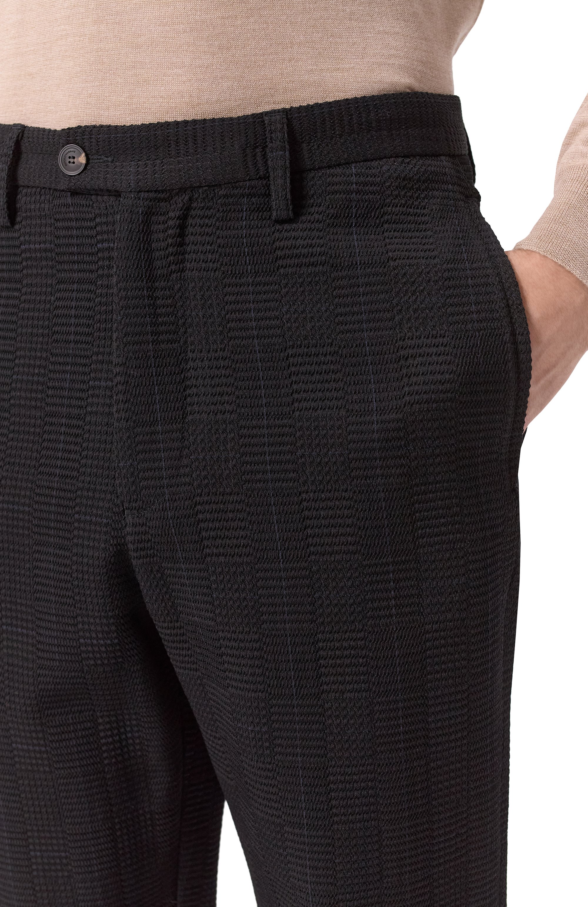 Шерстяные брюки EMPORIO ARMANI, арт. EM000158/AF14072, фото 5