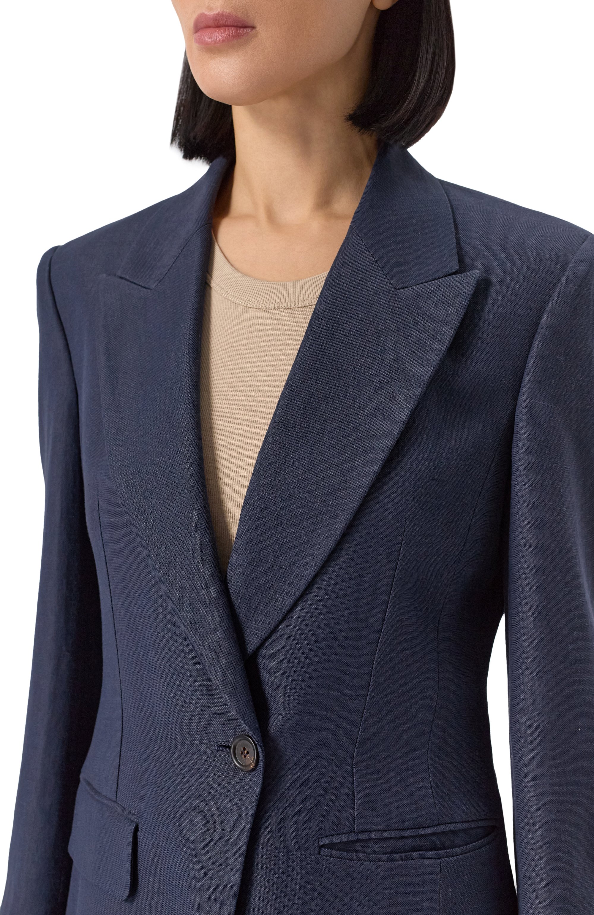 Жакет из вискозы и льна BRUNELLO CUCINELLI, арт. MH1262682, фото 5