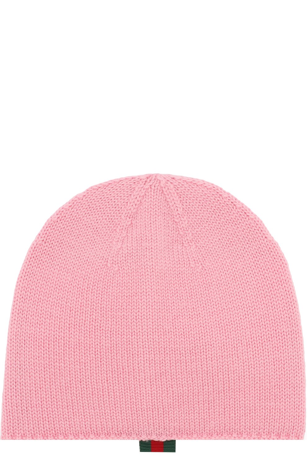 Шерстяная шапка GUCCI розового цвета по цене 8995 руб., арт. 473567/3K706, фото 1 Шерстяная шапка GUCCI, арт. 473567/3K706, фото 1