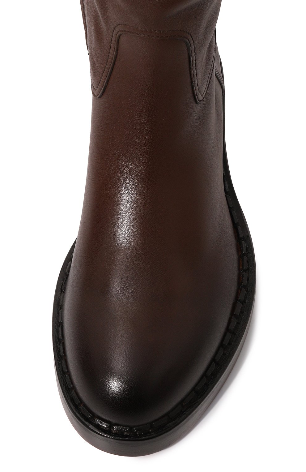 Кожаные полусапоги SANTONI, арт. WSAG70562BJ2TLGA, фото 6