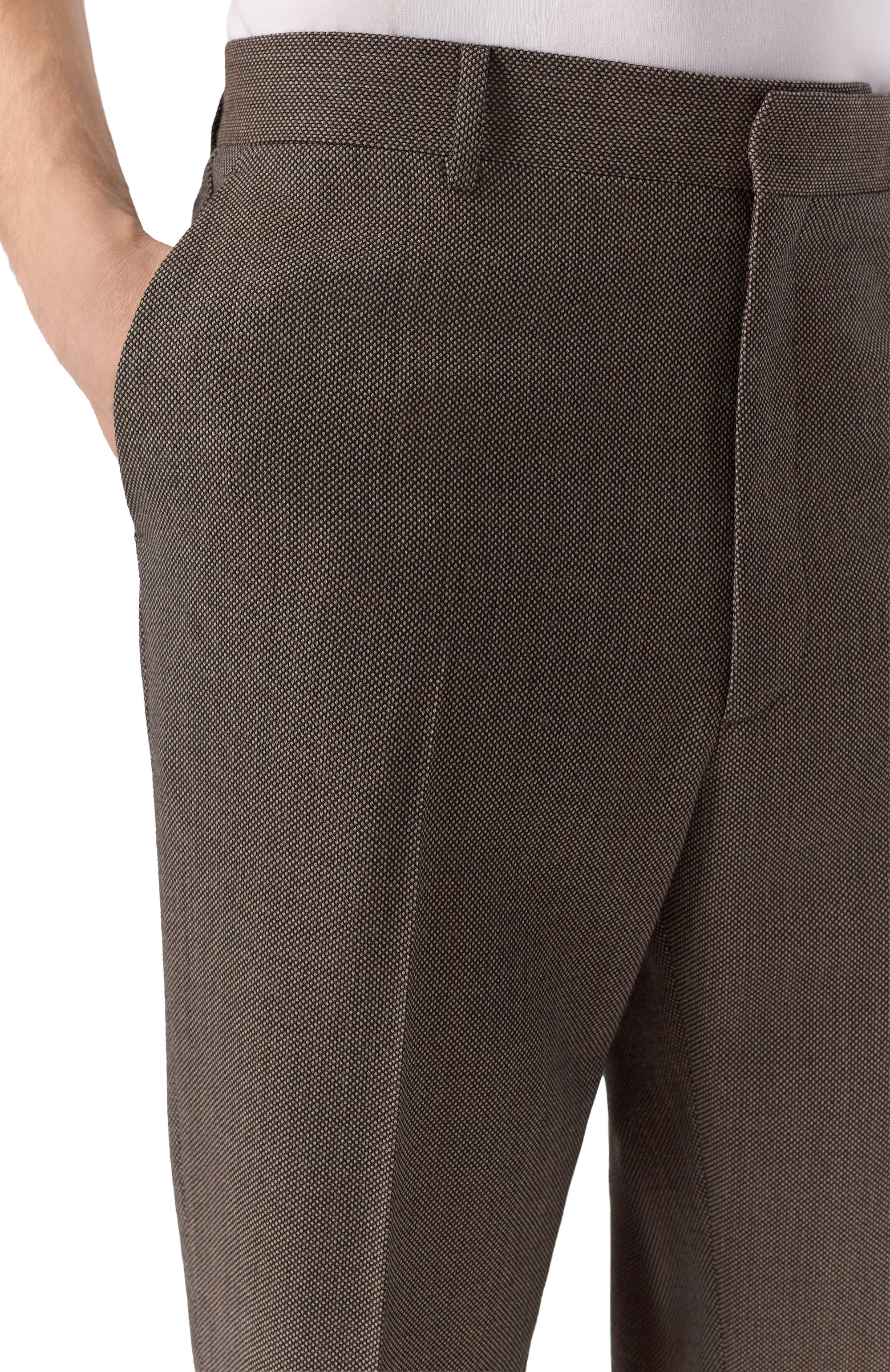 Шерстяные брюки MM6, арт. SH2KA0052/M35636, фото 5