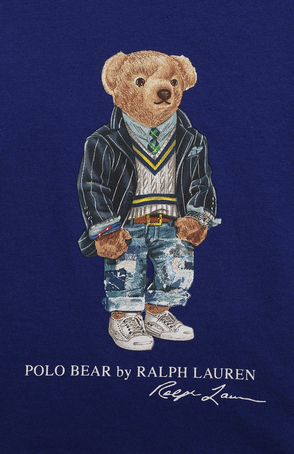 Хлопковая футболка POLO RALPH LAUREN, арт. 320865660, фото 3