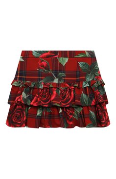 Хлопковая юбка DOLCE & GABBANA, арт. L54I66/HS7MH/2-6, фото 2