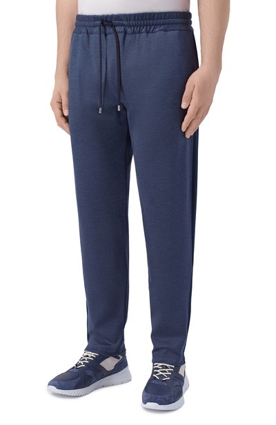 Брюки из хлопка и шелка CORTIGIANI, арт. 4AF621, фото 3