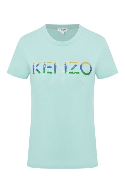 Женская хлопковая футболка KENZO, арт. FA52TS821936