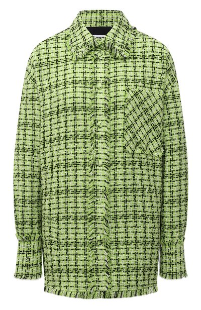 Хлопковая рубашка MSGM, арт. 3141MDE18 217624, фото 1