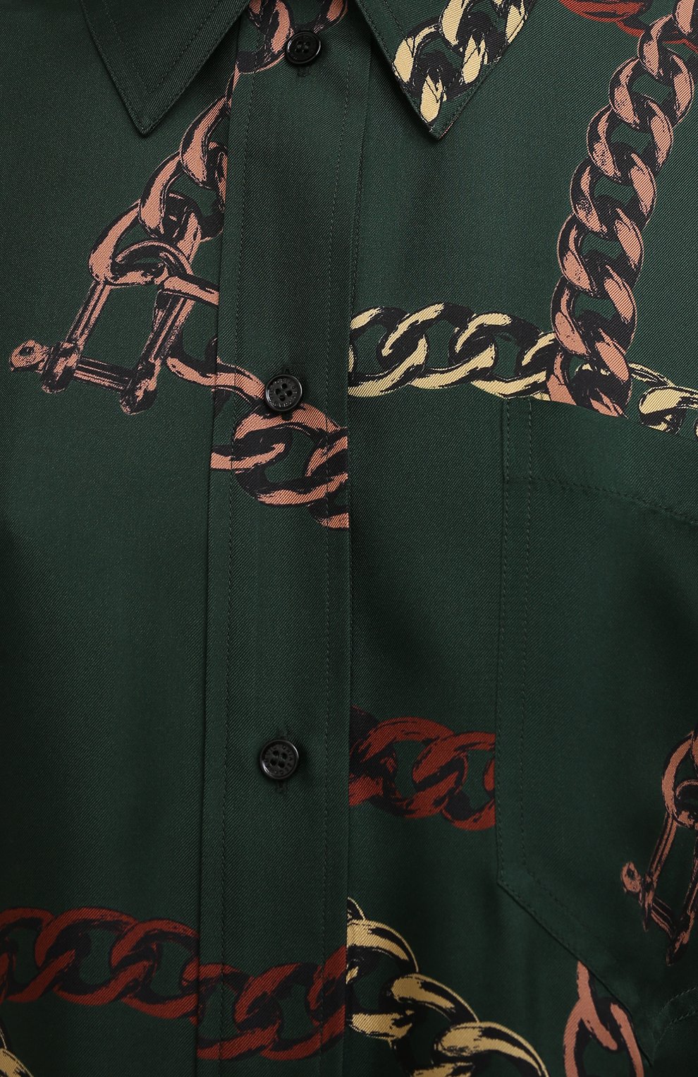 Шелковая рубашка VICTORIA BECKHAM, арт. 1122WSH003323A, фото 5