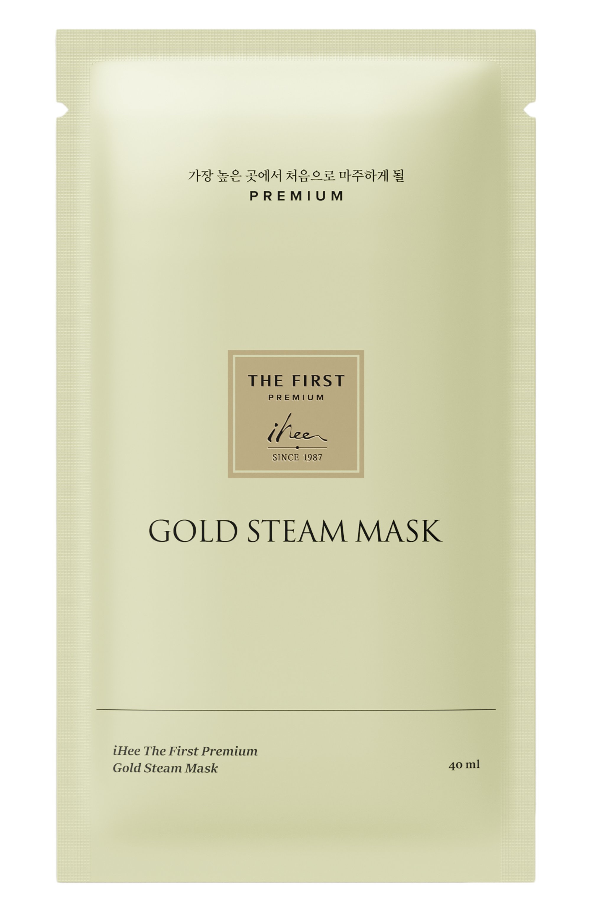 Паровая маска для волос с золотом (4x40ml) IHEE, арт. 8809759740913, фото 1