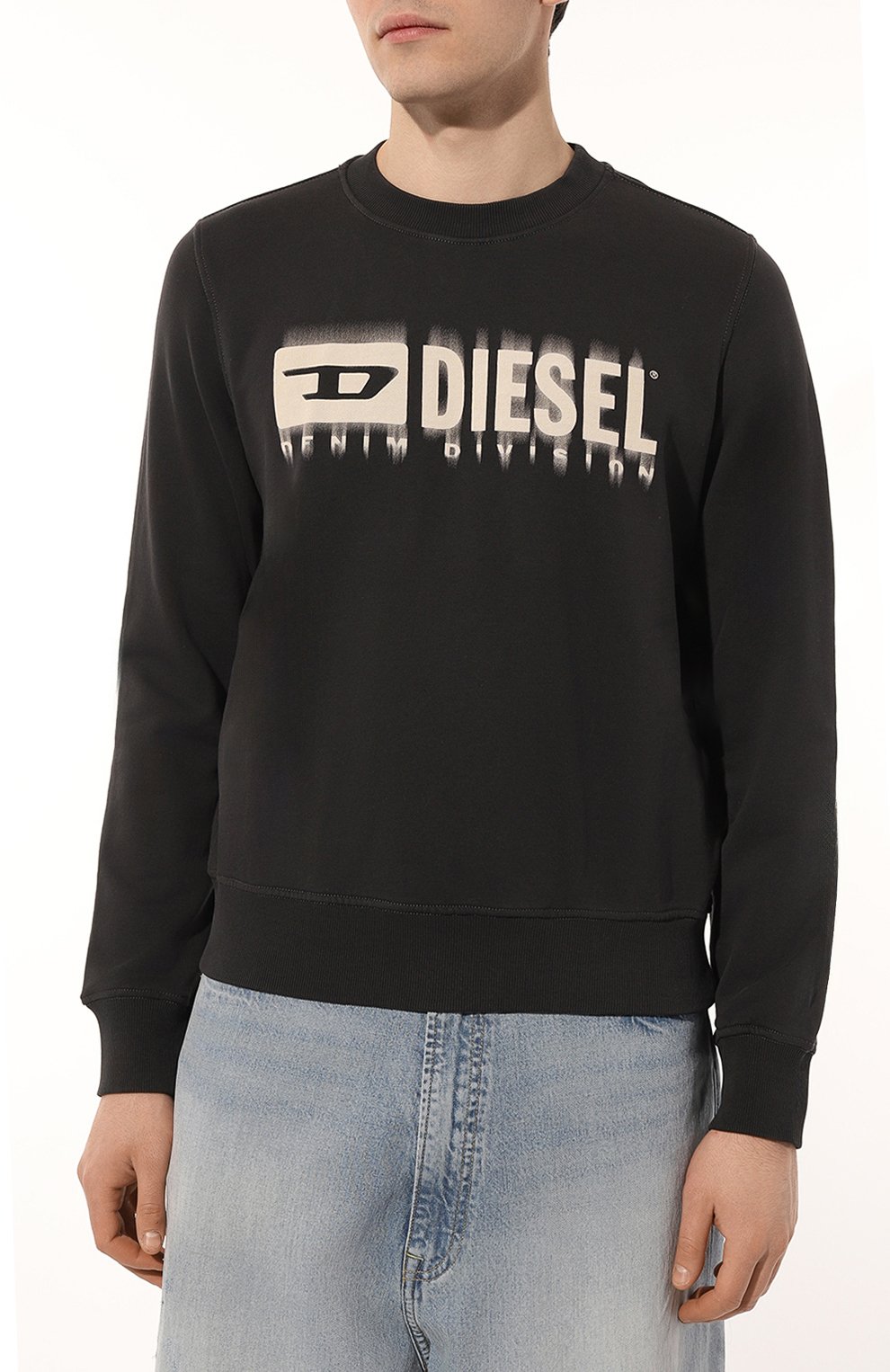 Хлопковый свитшот DIESEL, арт. A12580/0JFAV, фото 3