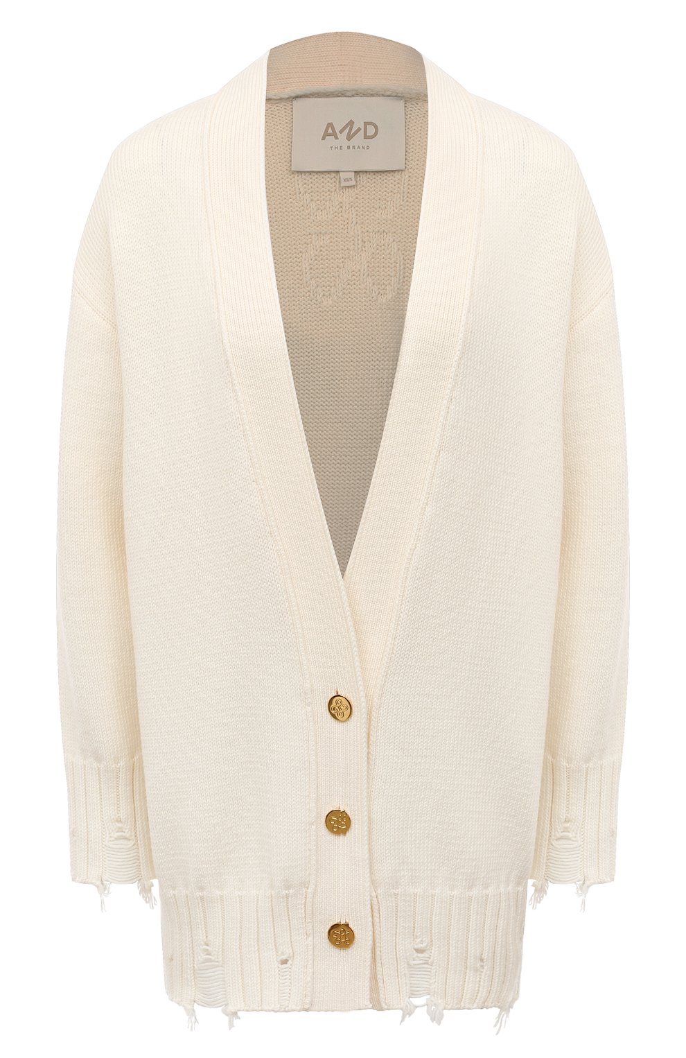 Шерстяной кардиган AND THE BRAND, арт. W24-CG014-0702-101, фото 1