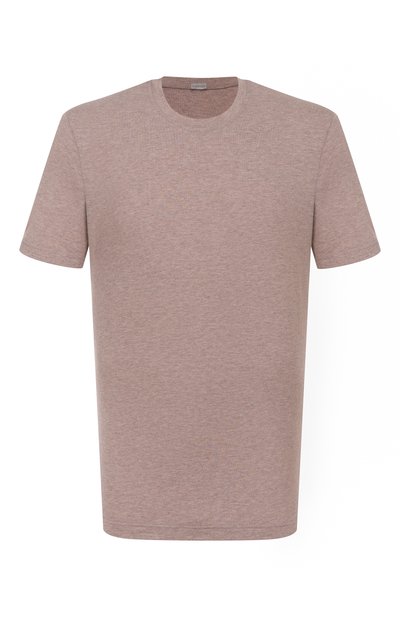 Мужская футболка из хлопка и кашемира CAPOBIANCO, арт. 19M660.WS00.