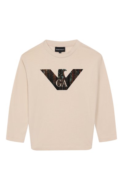 Хлопковый лонгслив EMPORIO ARMANI, арт. EB000830/AF14503
