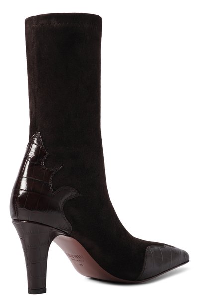 Комбинированные ботильоны belle 75 PARIS TEXAS, арт. PX1562/XSTC0, фото 5