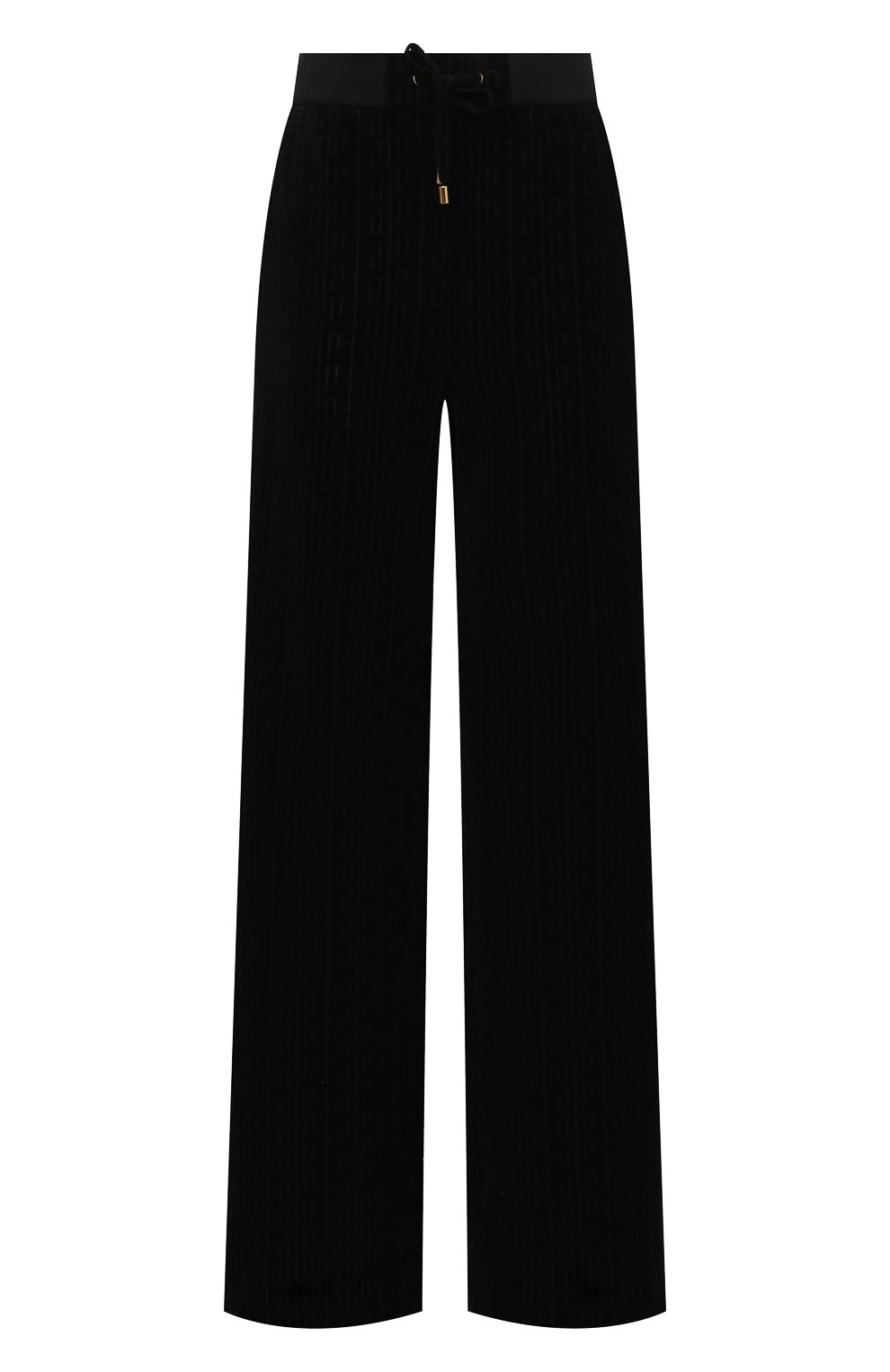 Хлопковые брюки BALMAIN черного цвета по цене 94750 руб., арт. VF20B010/B090, фото 1 Хлопковые брюки BALMAIN, арт. VF20B010/B090, фото 1