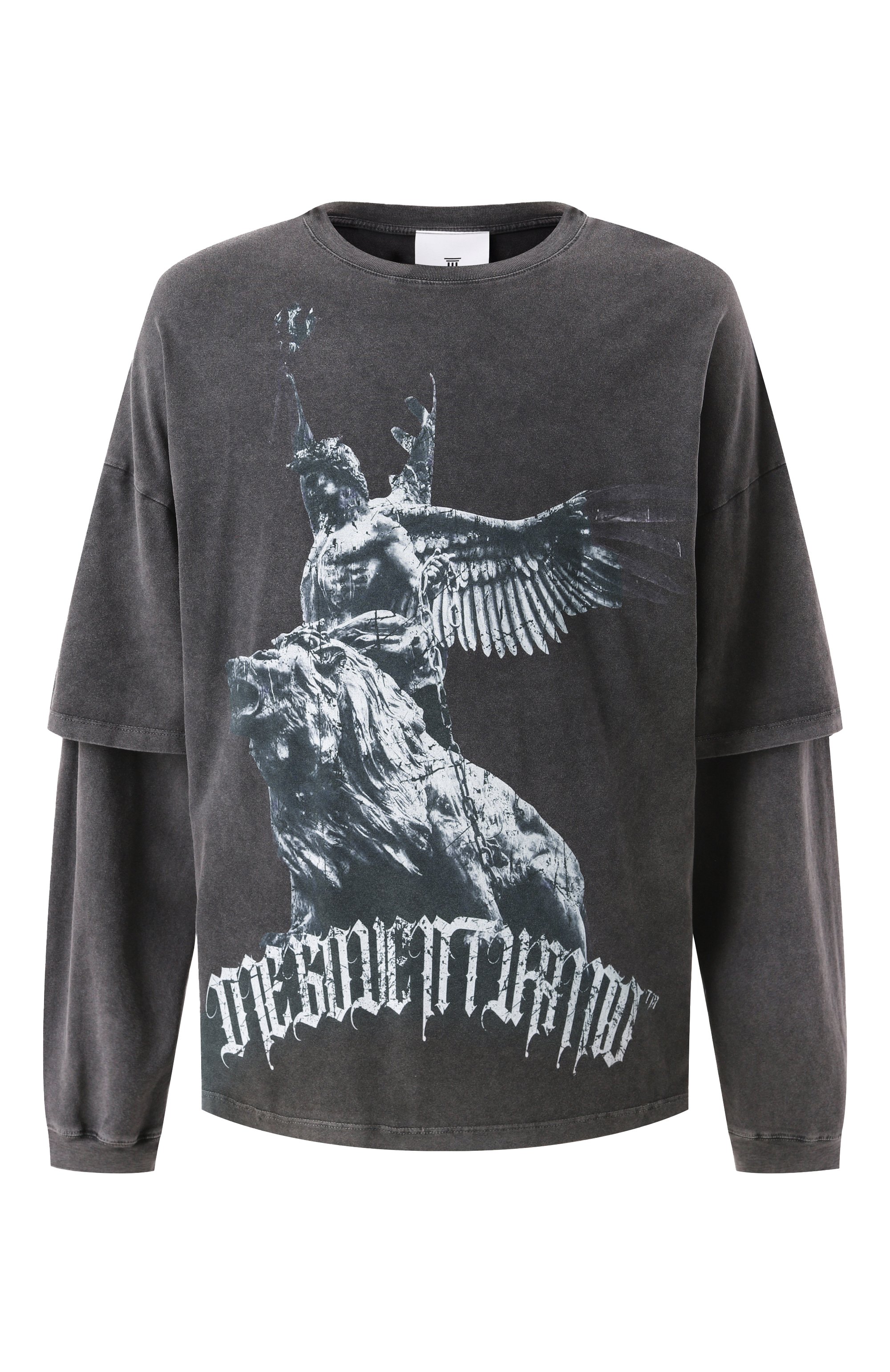 Хлопковый лонгслив DIEGO VENTURINO, арт. DVTS-MLCD00, фото 1