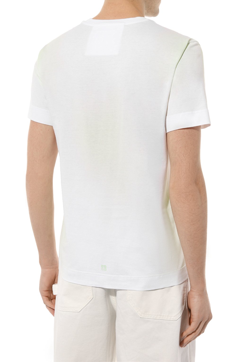 Хлопковая футболка GIVENCHY, арт. BM716G/3YC5, фото 4