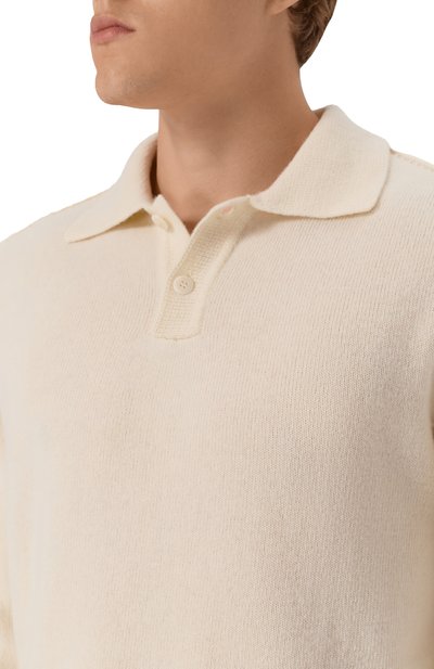 Поло из шерсти и кашемира DANIELE FIESOLI, арт. DF1130, фото 5