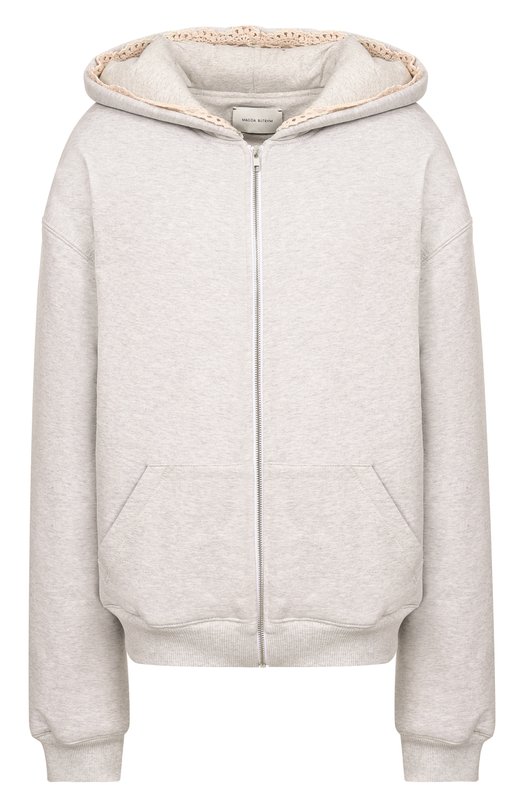 Хлопковая толстовка Magda Butrym 2387250 Серый 2387250