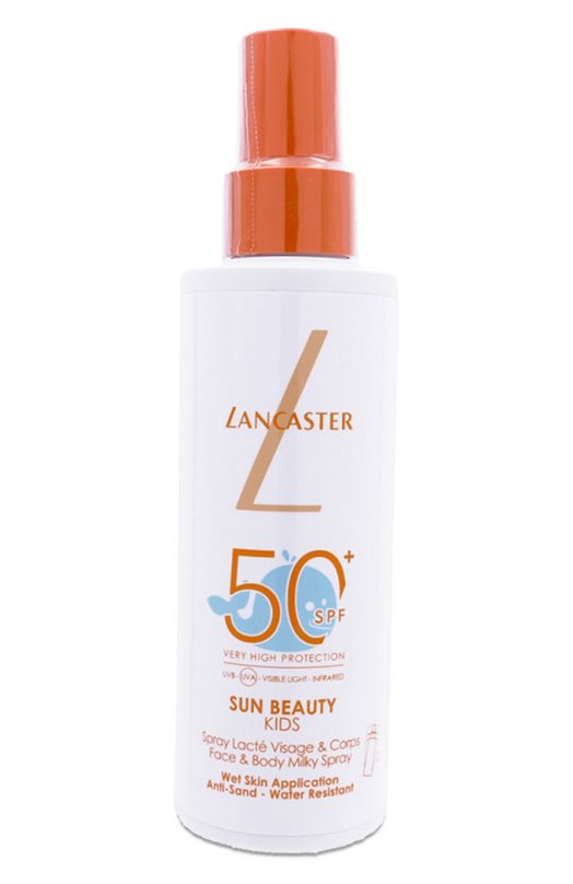 фото Солнцезащитный спрей для детей spf 50+ sun beauty kids milky spray (150ml) lancaster